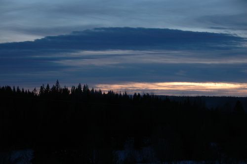 At 3:15, the last light fades