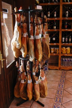 Never mind the coatrack, here's the hamrack