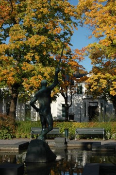 It's been a beautiful autumn so far in Härnösand